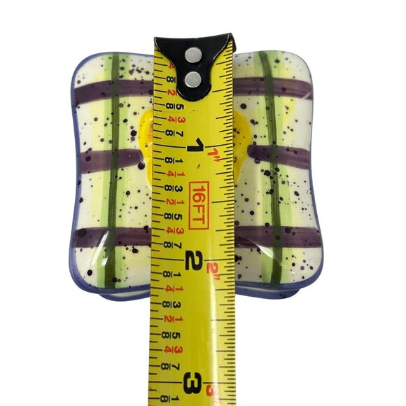 Julie Ueland Enesco Ceramic Trinket Boxes Floral Butterfly Set Vintage 1999 - Picture 3 of 16